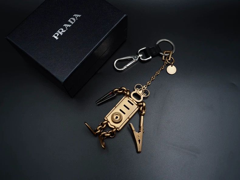Prada Prada 2004 Robot Bag Charm Keychain-dmc Size ONE SIZE - 5 Thumbnail