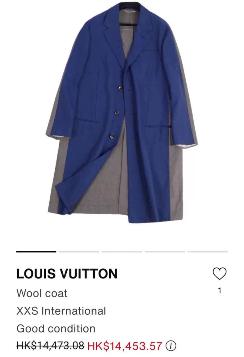Louis Vuitton Louis Vuitton Show Limited Wool Coat-dmc Size US L / EU 52-54 / 3 - 3 Thumbnail