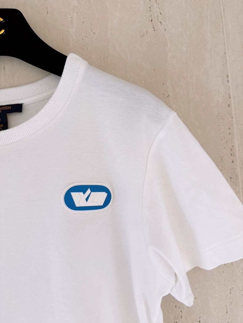 Louis Vuitton Louis Vuitton Logo White T-Shirt XS Size-dmc Size US XS / EU 42 / 0 - 3 Thumbnail