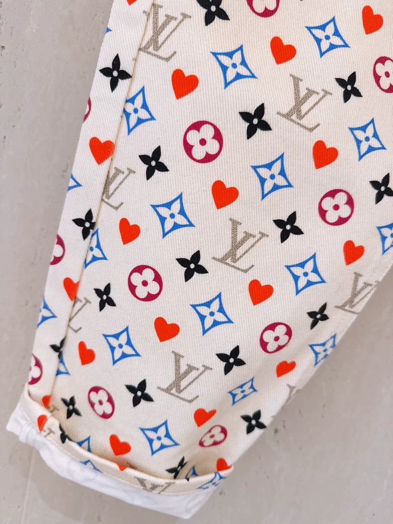 Louis Vuitton Louis Vuitton Logo Printed Denim Pants-dmc Size US 34 / EU 50 - 5 Thumbnail