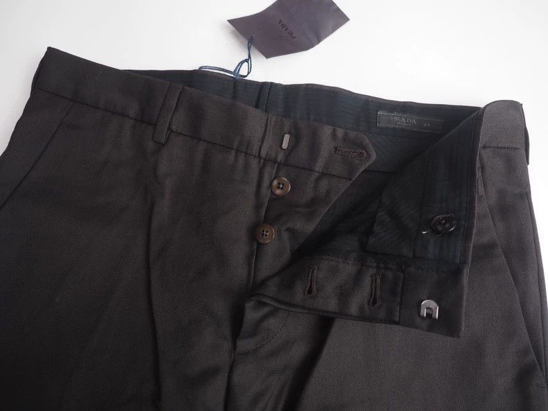Prada Prada Slim Fit Wool Trousers 2014-dmc Size US 34 / EU 50 - 3 Thumbnail