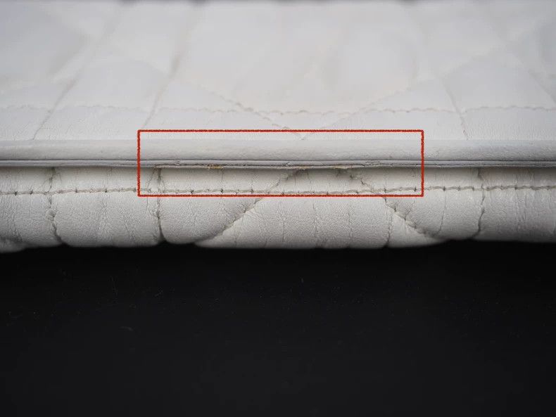 Dior Dior Cream Quilted Long Fold Wallet-dmc Size ONE SIZE - 7 Thumbnail