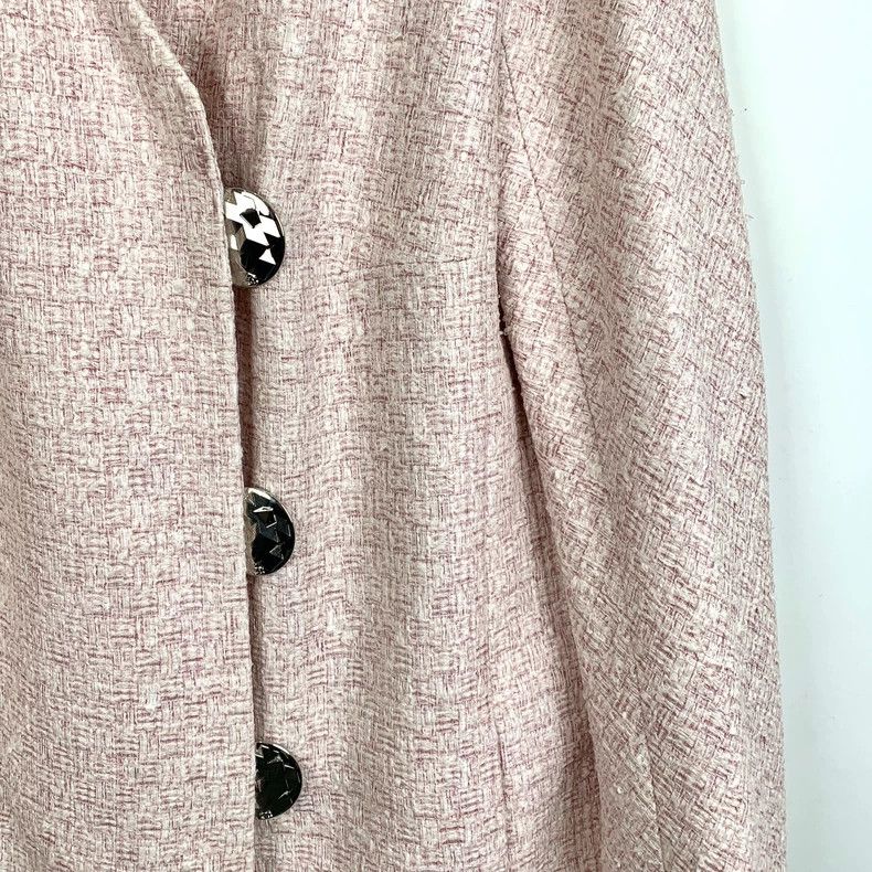 Chanel Pink Chanel Long Knit Coat-dmc Size US S / EU 44-46 / 1 - 4 Thumbnail