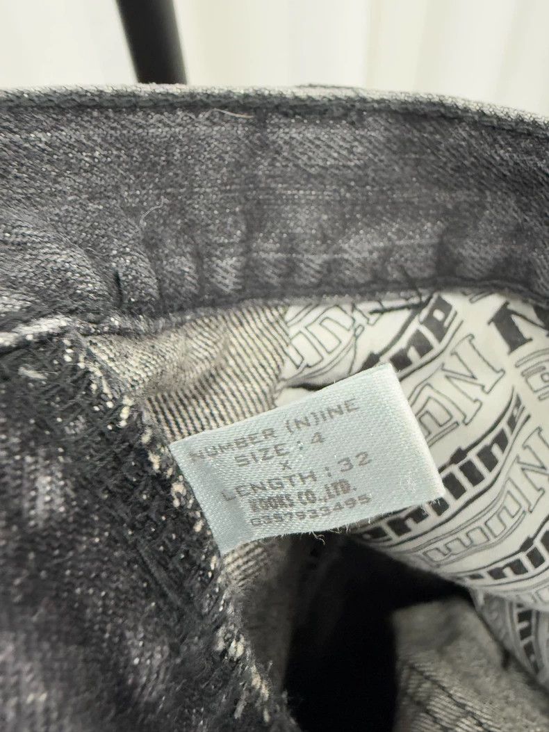 Number (N)ine Rare Number Nine Distressed Denim Pants-dmc Size US 32 / EU 48 - 8 Thumbnail