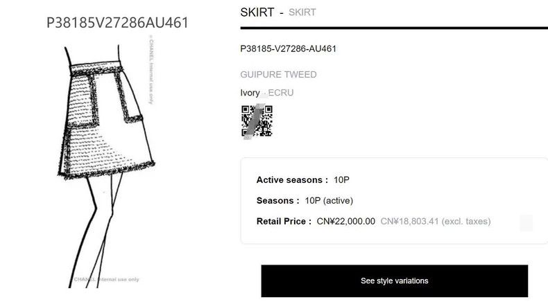 Chanel Chanel Short Skirt with Pockets-dmc Size US 38 / EU 54 - 6 Thumbnail