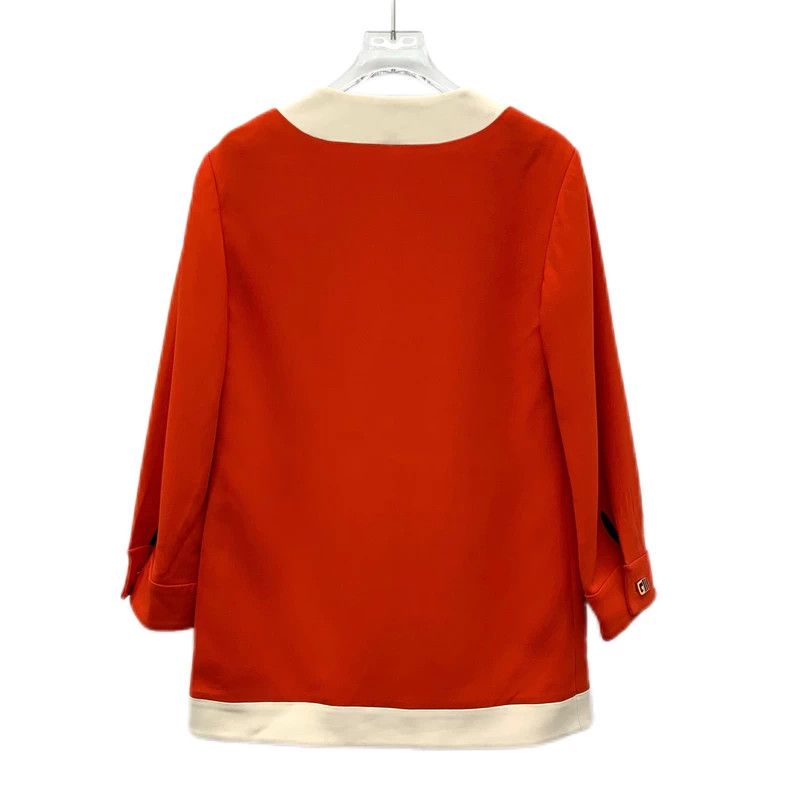 Gucci Gucci Red V-Neck Button-Up Cardigan-dmc Size US M / EU 48-50 / 2 - 2 Thumbnail