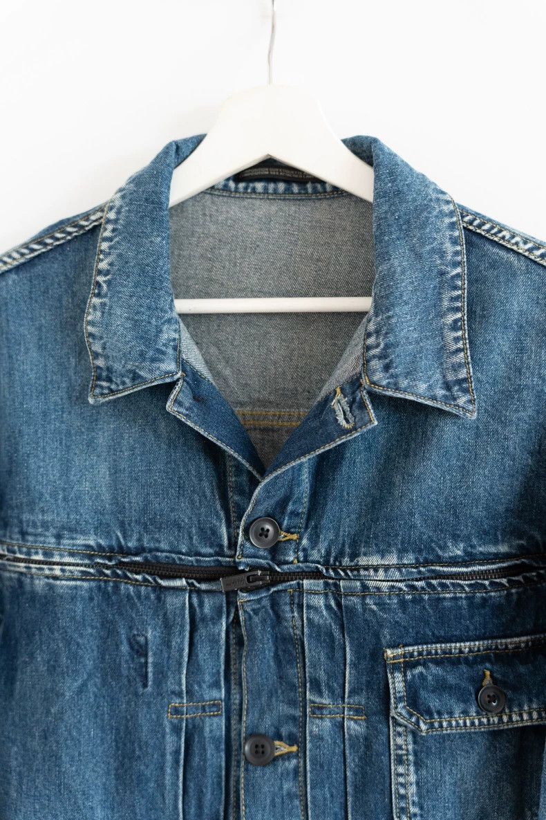 Yohji Yamamoto Yohji Yamamoto Denim Jacket for Spring/Summer-dmc Size US M / EU 48-50 / 2 - 3 Thumbnail