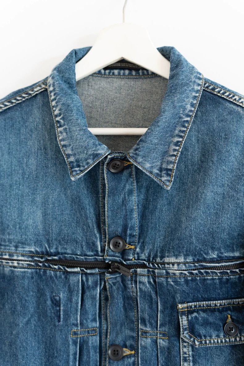 Yohji Yamamoto Yohji Yamamoto Denim Jacket for Spring/Summer-dmc Size US M / EU 48-50 / 2 - 4 Thumbnail