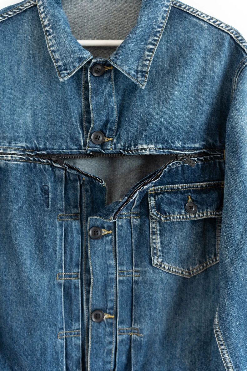 Yohji Yamamoto Yohji Yamamoto Denim Jacket for Spring/Summer-dmc Size US M / EU 48-50 / 2 - 5 Thumbnail