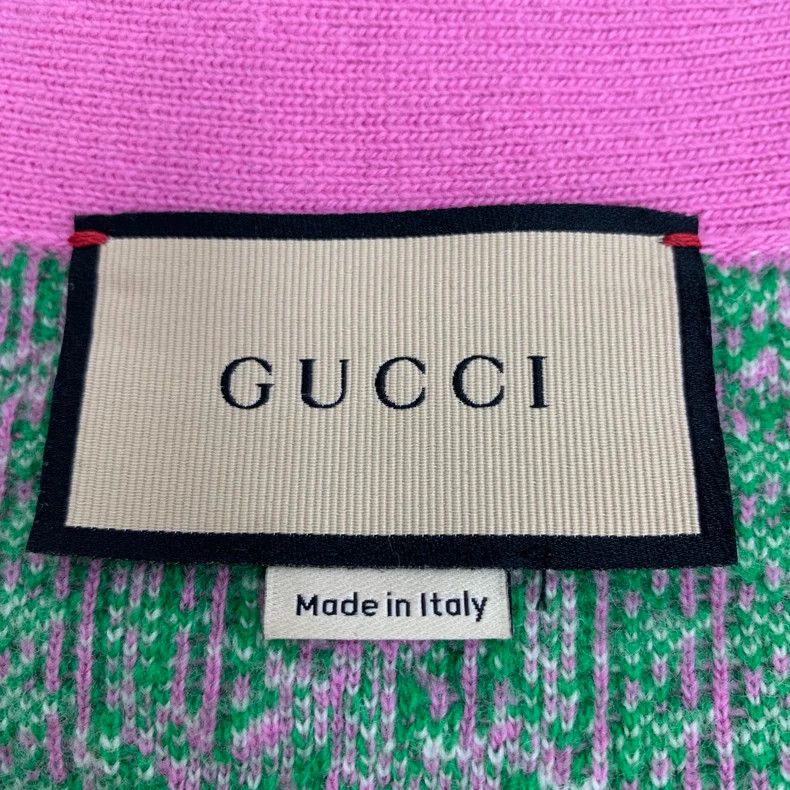 Gucci Gucci Colorful Logo Knit Cardigan-dmc Size US S / EU 44-46 / 1 - 5 Thumbnail