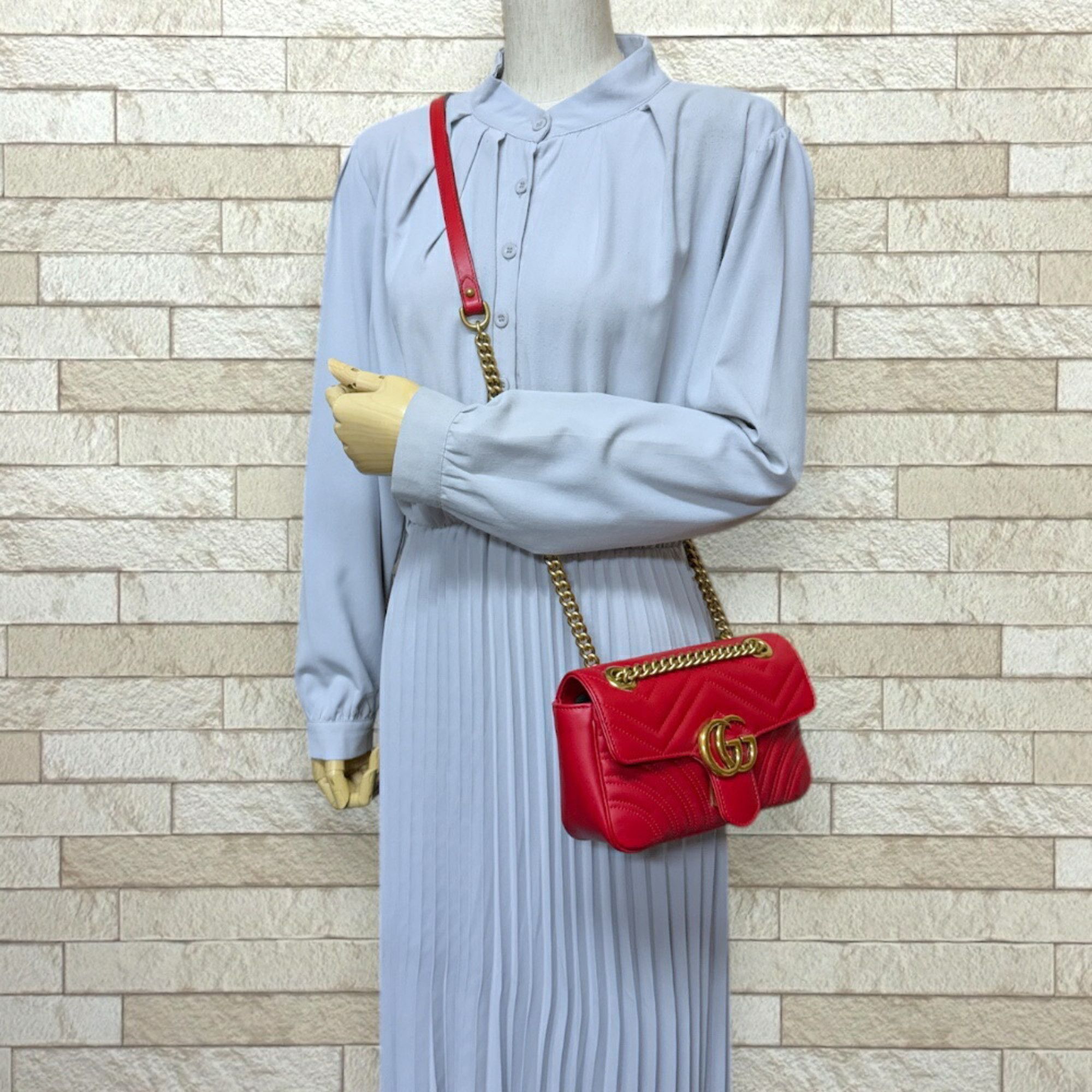 Gucci Gucci Marmont shoulder Size ONE SIZE - 10 Thumbnail
