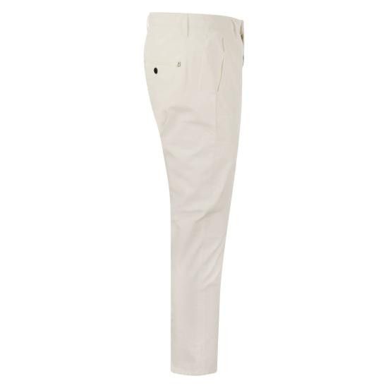 Dondup DONDUP Men Straight Pants UP518 PSE025U PTD DU WHITE Size US 33 - 3 Thumbnail