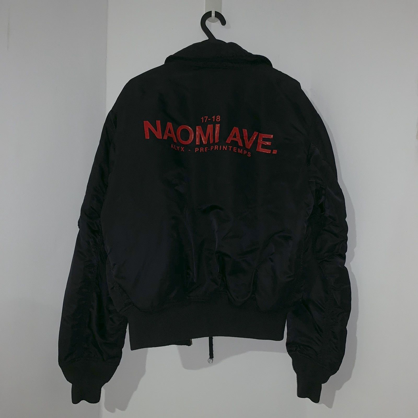 Alyx ALYX NAOMI AVE PRE PRINTEMPS Alpha Industries Bomber Jacket