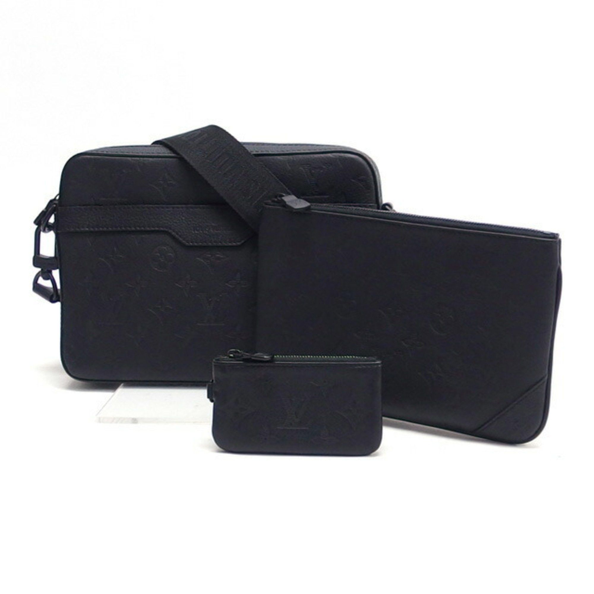 Louis Vuitton Louis Vuitton Monogram Empreinte Trio Black Size ONE SIZE - 2 Thumbnail