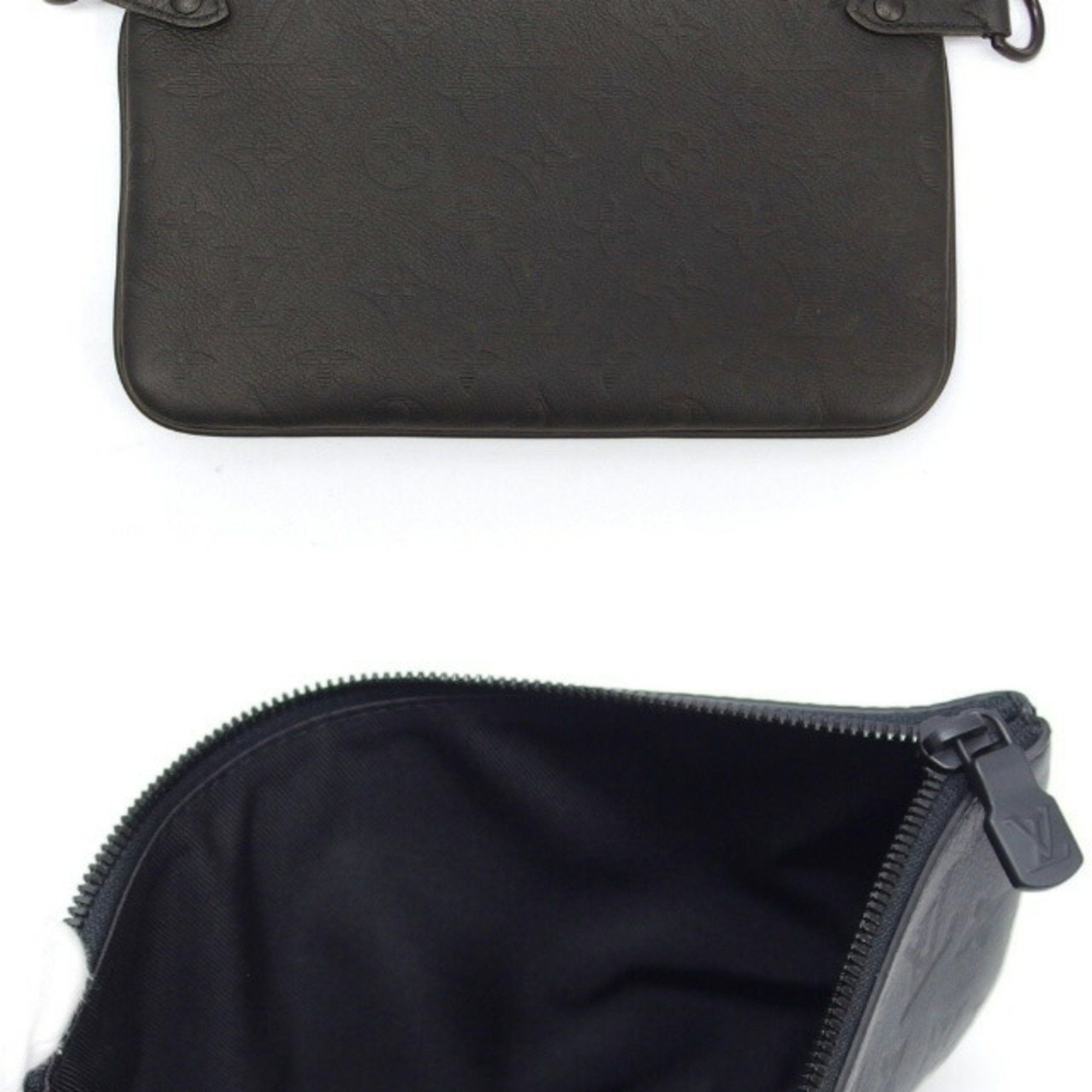 Louis Vuitton Louis Vuitton Monogram Empreinte Trio Black Size ONE SIZE - 7 Thumbnail