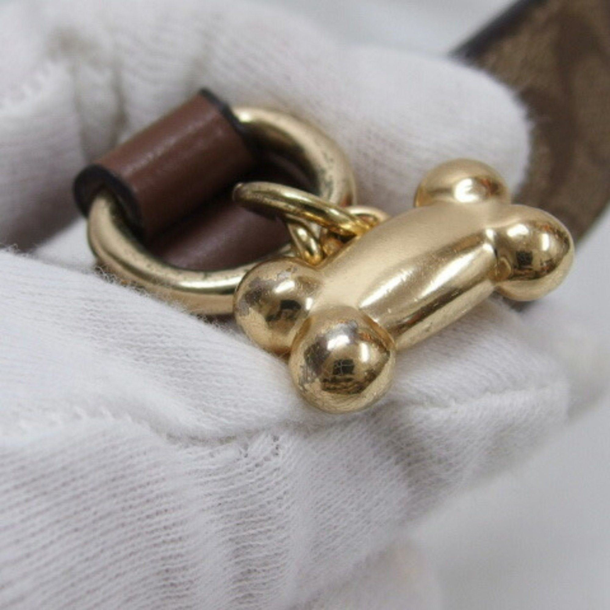 Coach Coach Signature Pet Choker Beige x Brown Size ONE SIZE - 9 Thumbnail