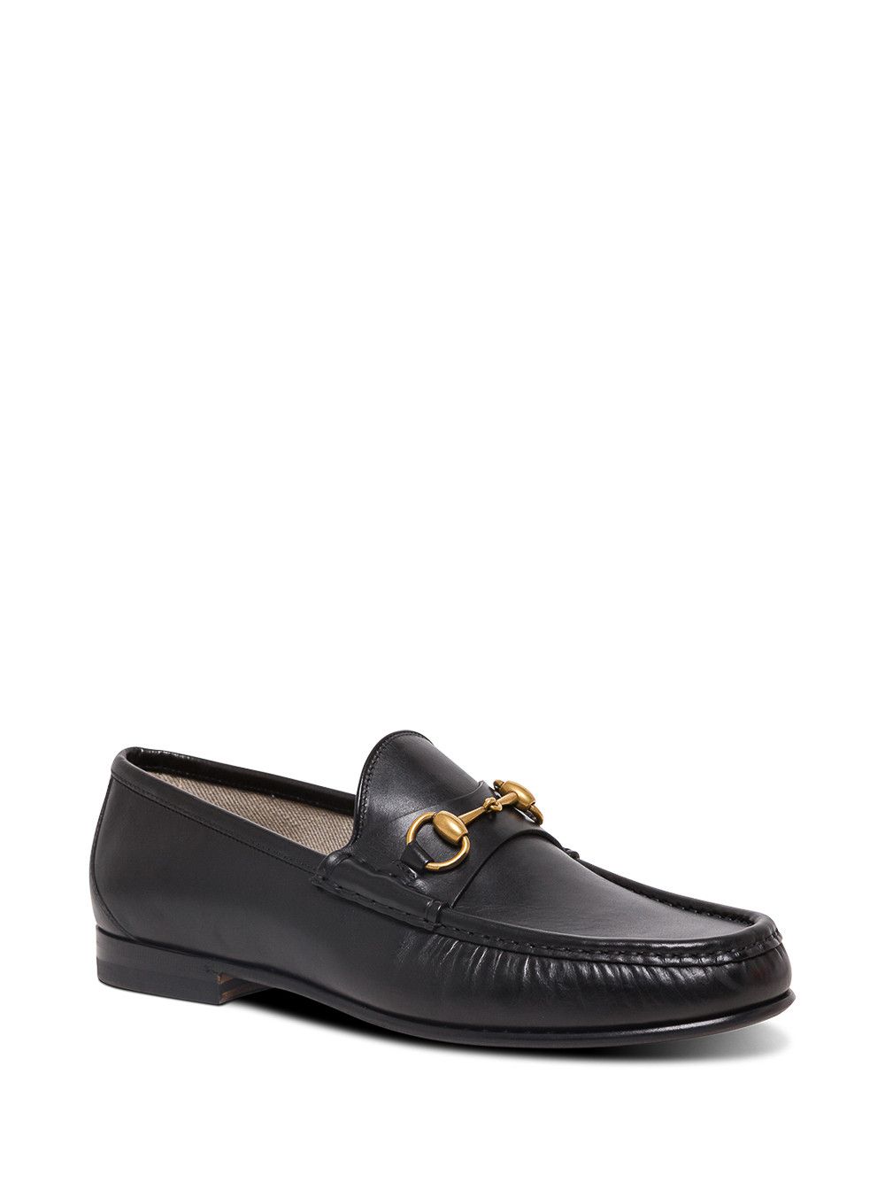 Gucci Black Loafers with Horsebit Detail in Leather for Men Size US 9 / EU 42 - 2 Thumbnail