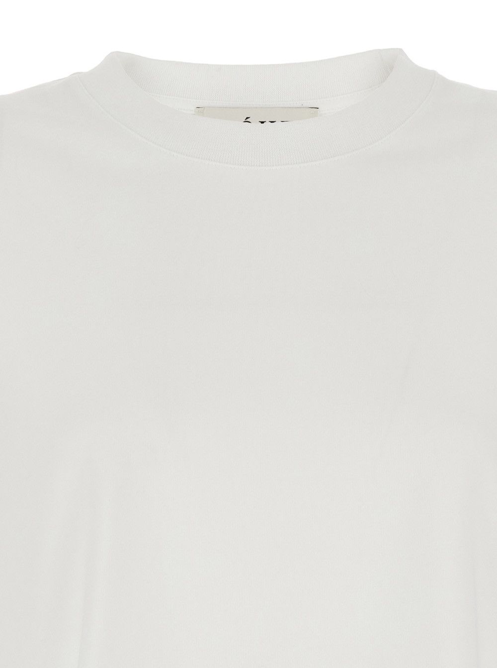 Rohe White Crewneck T-Shirt with Long Sleeve in Organic Cotton Woman Size M / US 6-8 / IT 42-44 - 3 Thumbnail