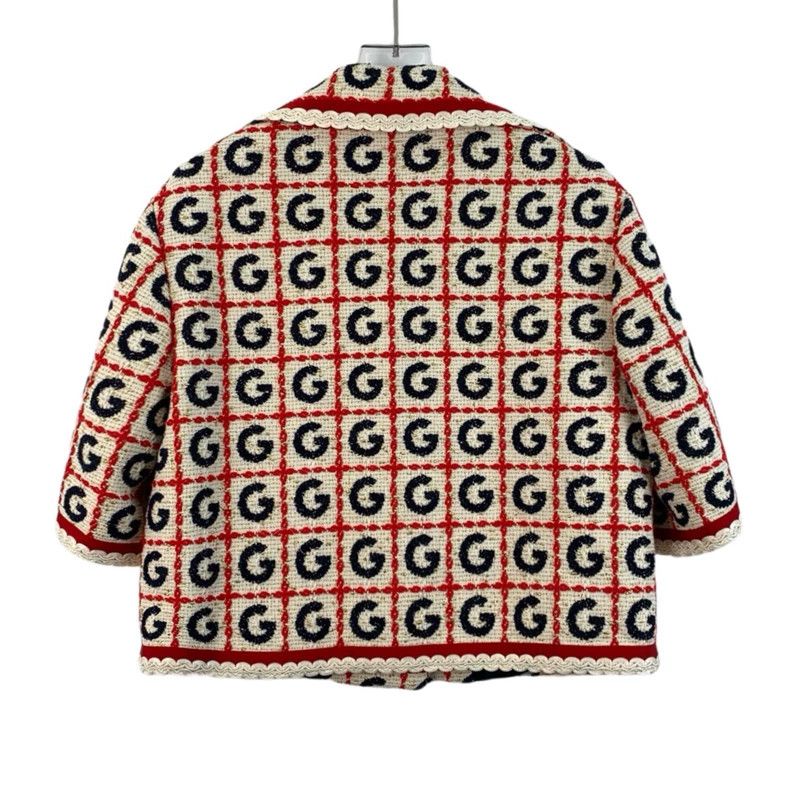 Gucci Colorful Logo Cotton Jacket-dmc