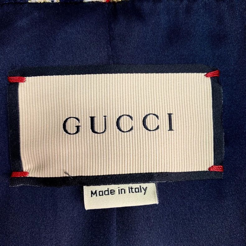 Gucci Colorful Logo Cotton Jacket-dmc