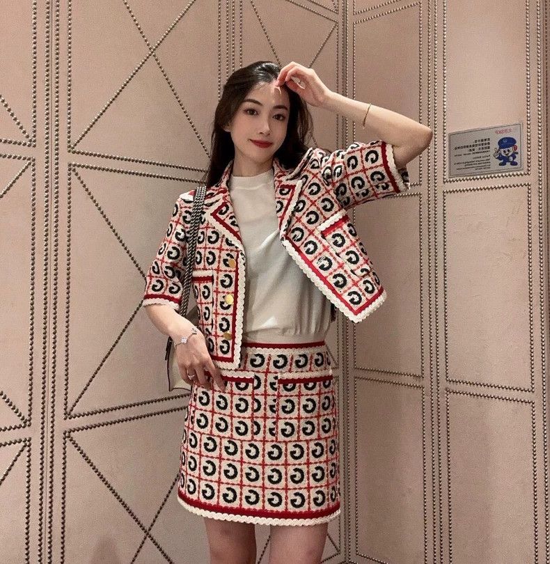 Gucci Colorful Logo Cotton Jacket-dmc
