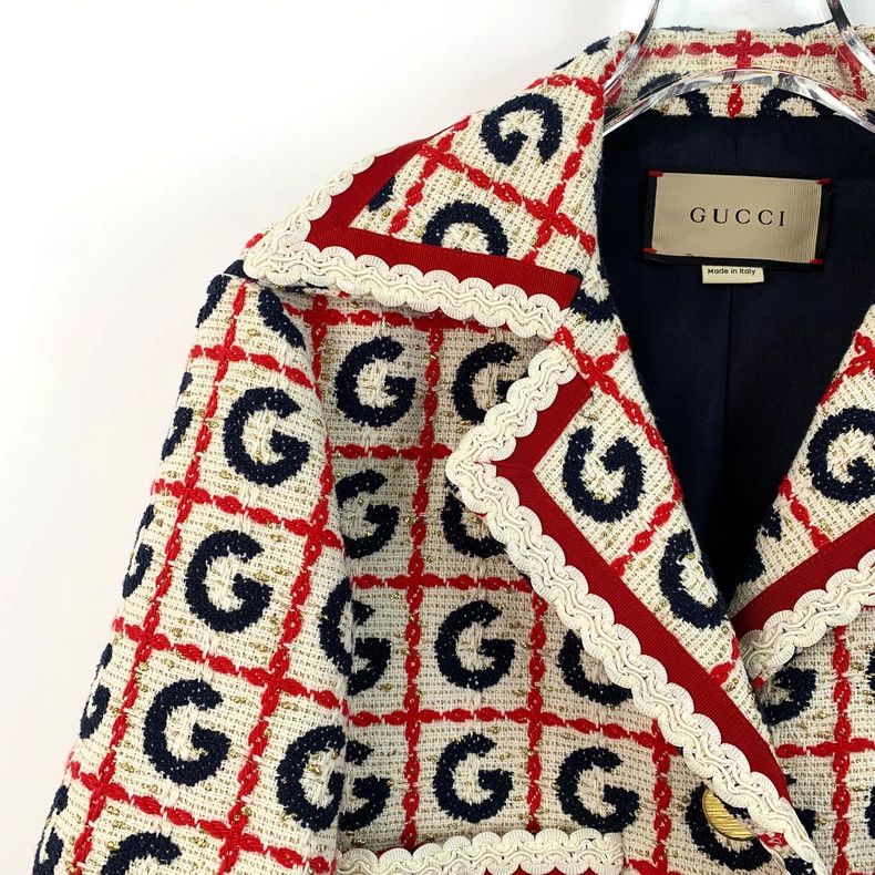 Gucci Colorful Logo Cotton Jacket-dmc