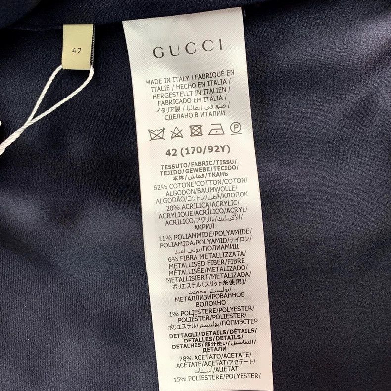 Gucci Colorful Logo Cotton Jacket-dmc