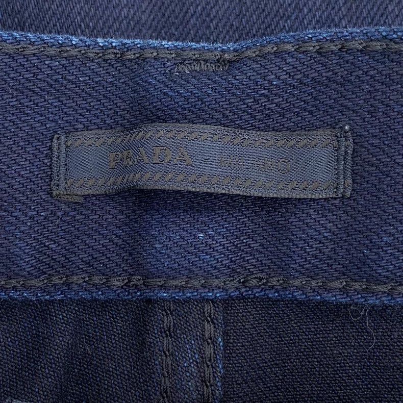 Prada Prada Deep Blue Cotton Casual Denim Pants-dmc Size US 30 / EU 46 - 6 Thumbnail