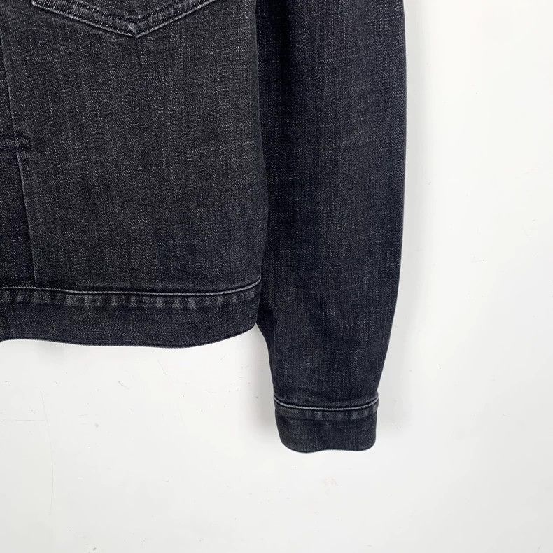 Dior Black Dior Denim Jacket with Zip Closure-dmc Size US XS / EU 42 / 0 - 4 Thumbnail