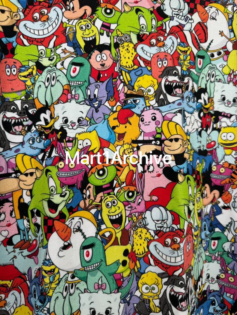 Vetements Vetements Cartoon Printed Short Sleeve Shirt-dmc Size US M / EU 48-50 / 2 - 3 Thumbnail