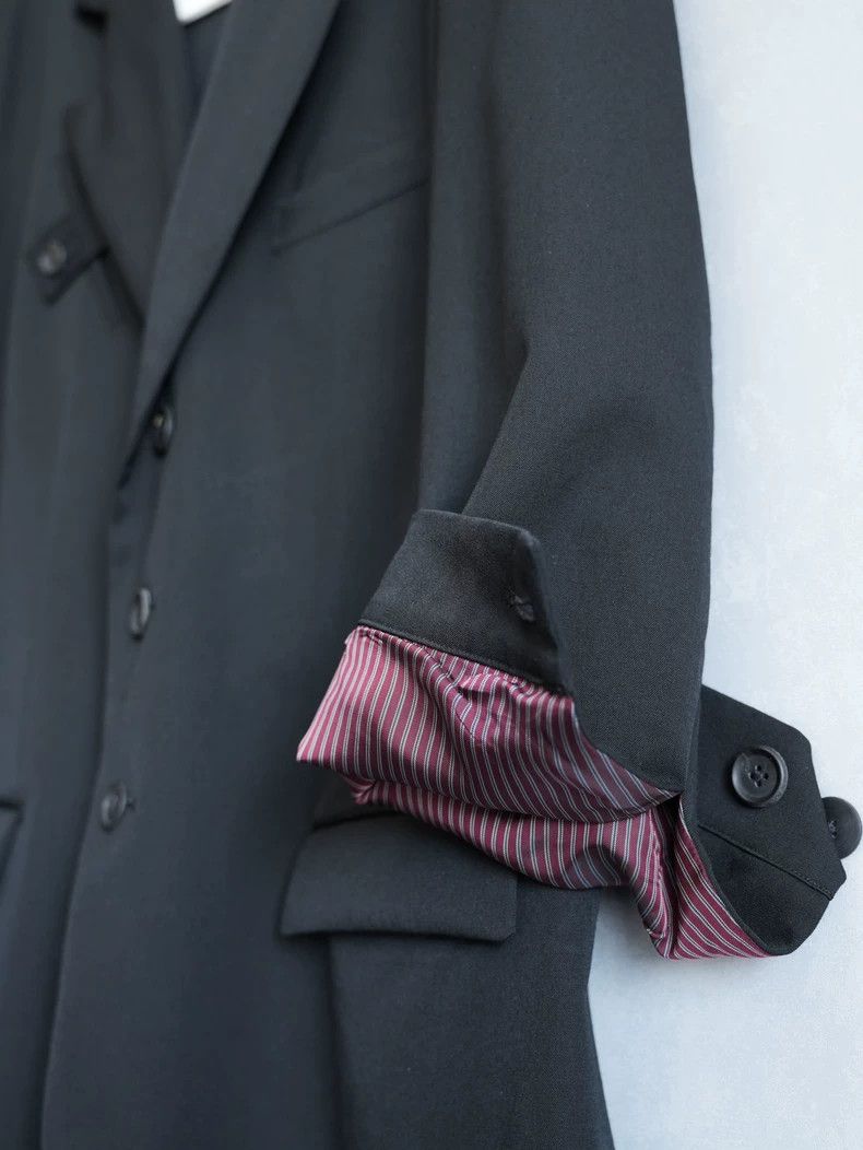 Yohji Yamamoto Yohji Yamamoto 23SS Collar Show Jacket-dmc Size US M / EU 48-50 / 2 - 7 Thumbnail