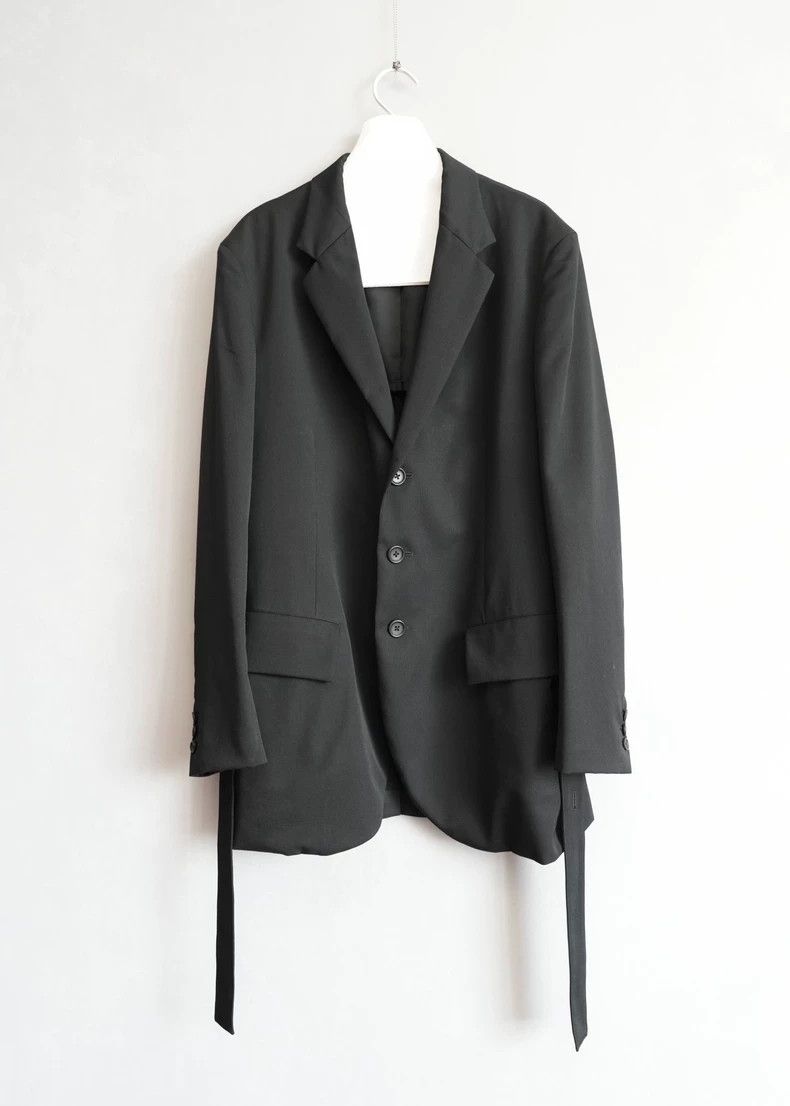 Yohji Yamamoto Yohji Yamamoto Pleated Wool Jacket-dmc Size US M / EU 48-50 / 2 - 3 Thumbnail