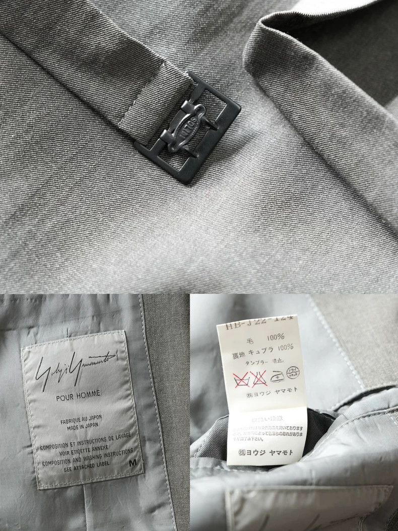 Yohji Yamamoto Yohji Yamamoto Double-Breasted Jacket-dmc Size US M / EU 48-50 / 2 - 9 Thumbnail