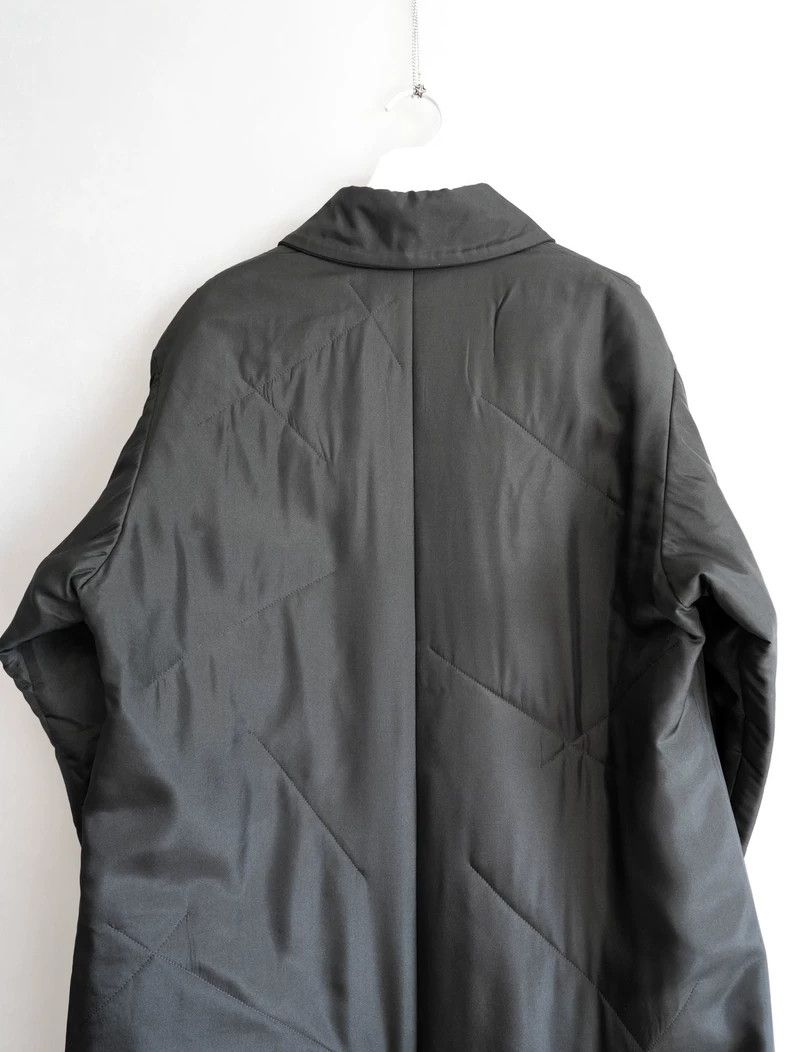 Yohji Yamamoto Yohji Yamamoto Silk Down Coat with Fur Collar-dmc Size US M / EU 48-50 / 2 - 8 Thumbnail