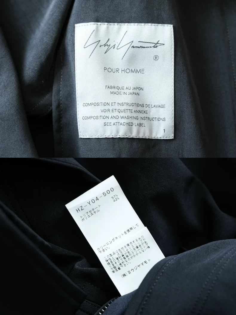 Yohji Yamamoto Yohji Yamamoto Three Acetate Jacket-dmc Size US M / EU 48-50 / 2 - 9 Thumbnail