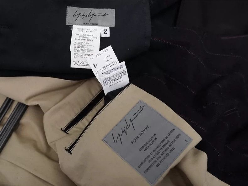 Yohji Yamamoto Yohji Yamamoto Wool Set with Unique Pattern-dmc Size US M / EU 48-50 / 2 - 9 Thumbnail
