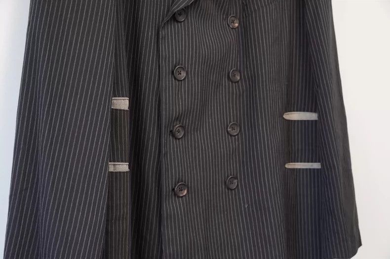Yohji Yamamoto Yohji Yamamoto Double-Breasted Jacket-dmc Size US M / EU 48-50 / 2 - 4 Thumbnail
