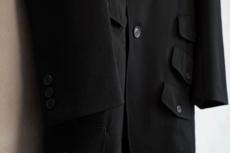 Yohji Yamamoto Multi-Pocket Yohji Yamamoto Jacket-dmc Size US L / EU 52-54 / 3 - 6 Thumbnail