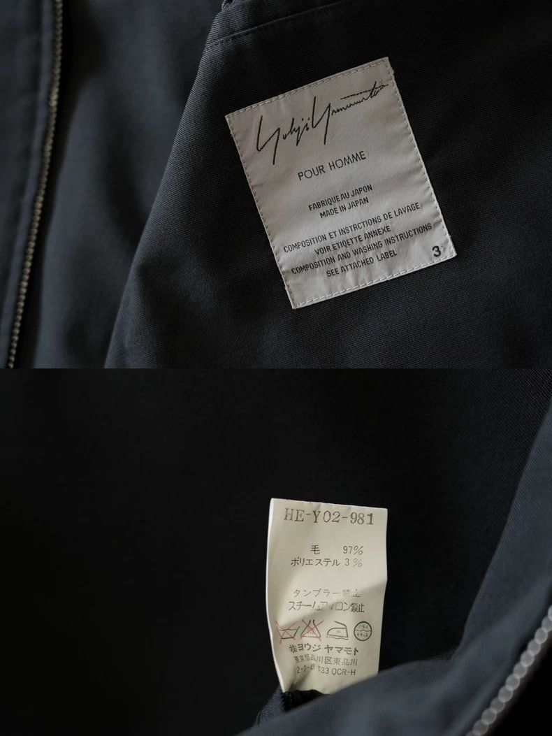 Yohji Yamamoto Yohji Yamamoto Wool Zip Jacket-dmc Size US L / EU 52-54 / 3 - 8 Thumbnail