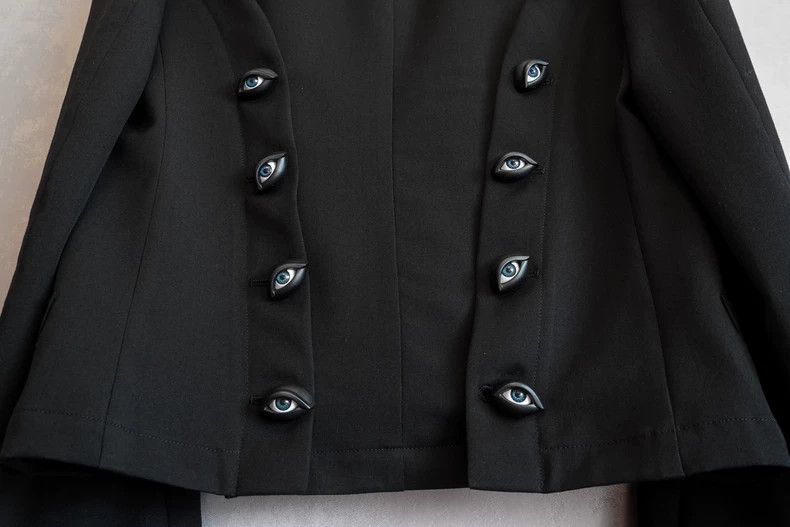 Yohji Yamamoto Yohji Yamamoto Eye Button Jacket-dmc Size US M / EU 48-50 / 2 - 4 Thumbnail