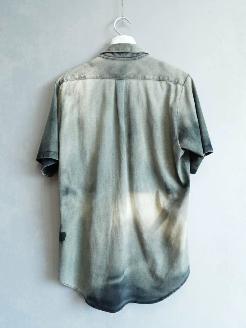 Yohji Yamamoto Short Sleeve Floral Shirt by Yohji Yamamoto-dmc Size US M / EU 48-50 / 2 - 2 Thumbnail