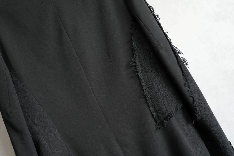 Yohji Yamamoto Yohji Yamamoto Knitted Patchwork Jacket-dmc Size US M / EU 48-50 / 2 - 6 Thumbnail