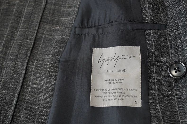 Yohji Yamamoto Yohji Yamamoto Double-Breasted Jacket-dmc Size US S / EU 44-46 / 1 - 7 Thumbnail