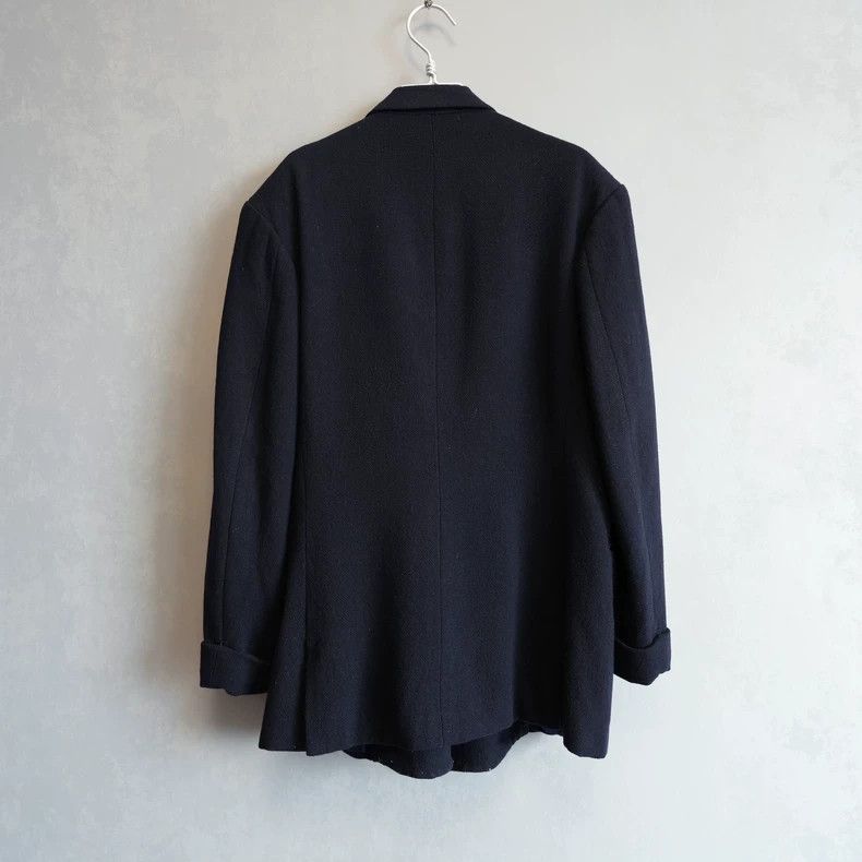 Yohji Yamamoto Yohji Yamamoto Red Black Double Breasted Jacket-dmc Size US S / EU 44-46 / 1 - 4 Thumbnail