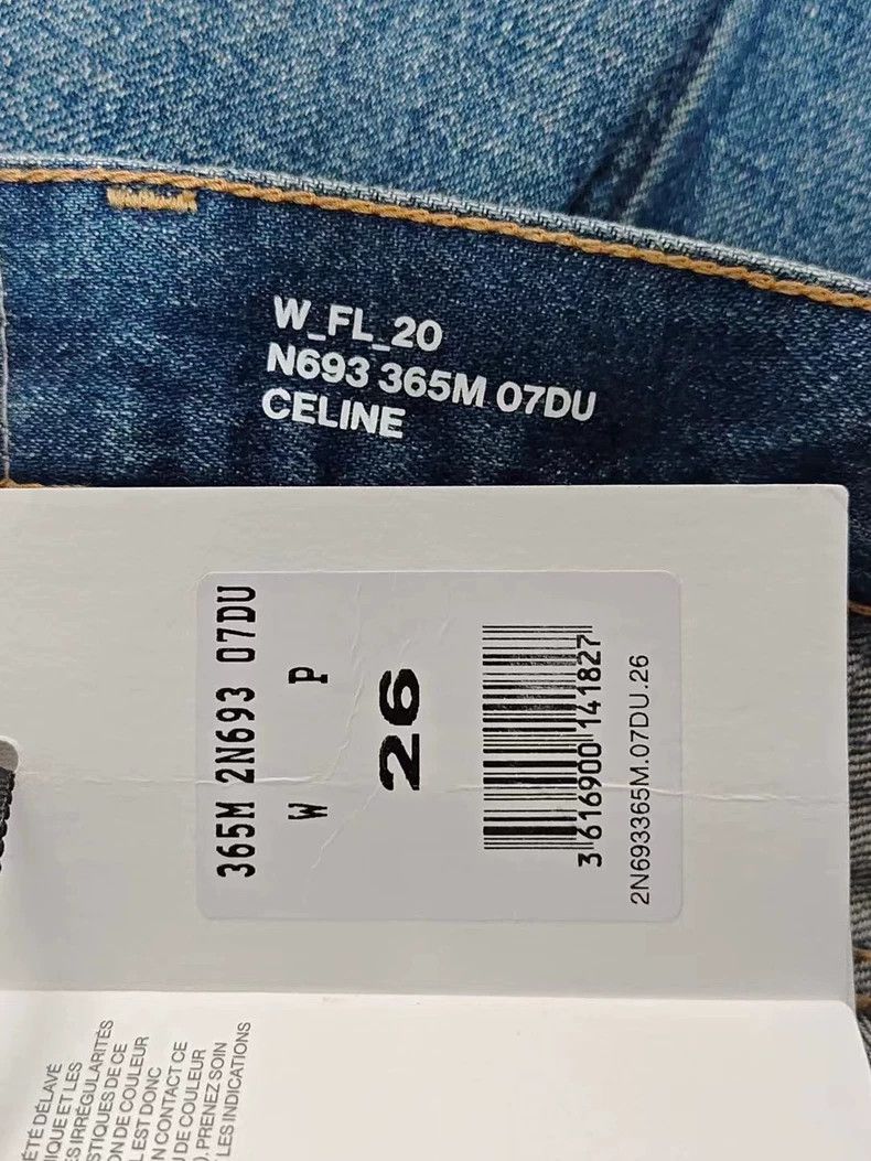 Celine Celine Vintage Wash Flared Jeans-dmc Size US 26 / EU 42 - 4 Thumbnail