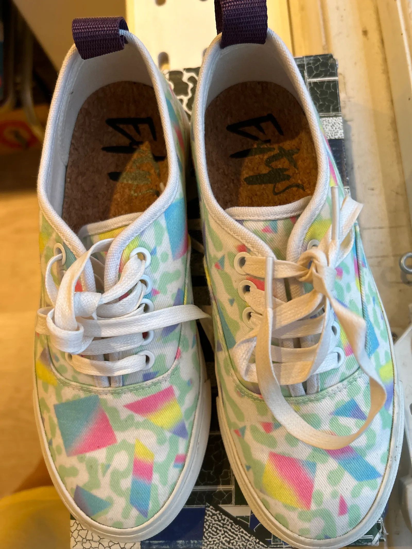 Eytys Eytys Mother Canvas Spink Pastell Sneakers Size US 7 / IT 37 - 3 Thumbnail