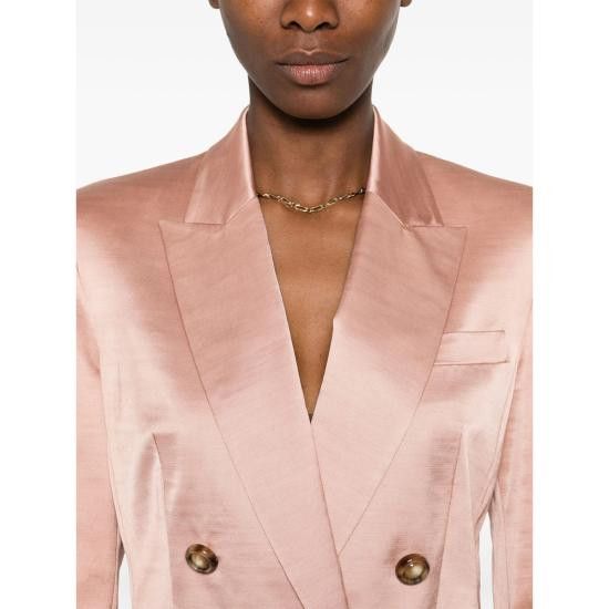 Pinko PINKO Women Suit Jackets 104677 A2DF O54 PINK Size M / US 6-8 / IT 42-44 - 3 Thumbnail