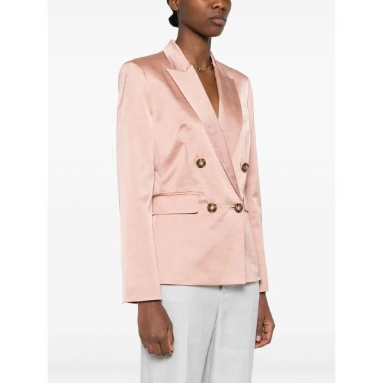 Pinko PINKO Women Suit Jackets 104677 A2DF O54 PINK Size M / US 6-8 / IT 42-44 - 2 Thumbnail
