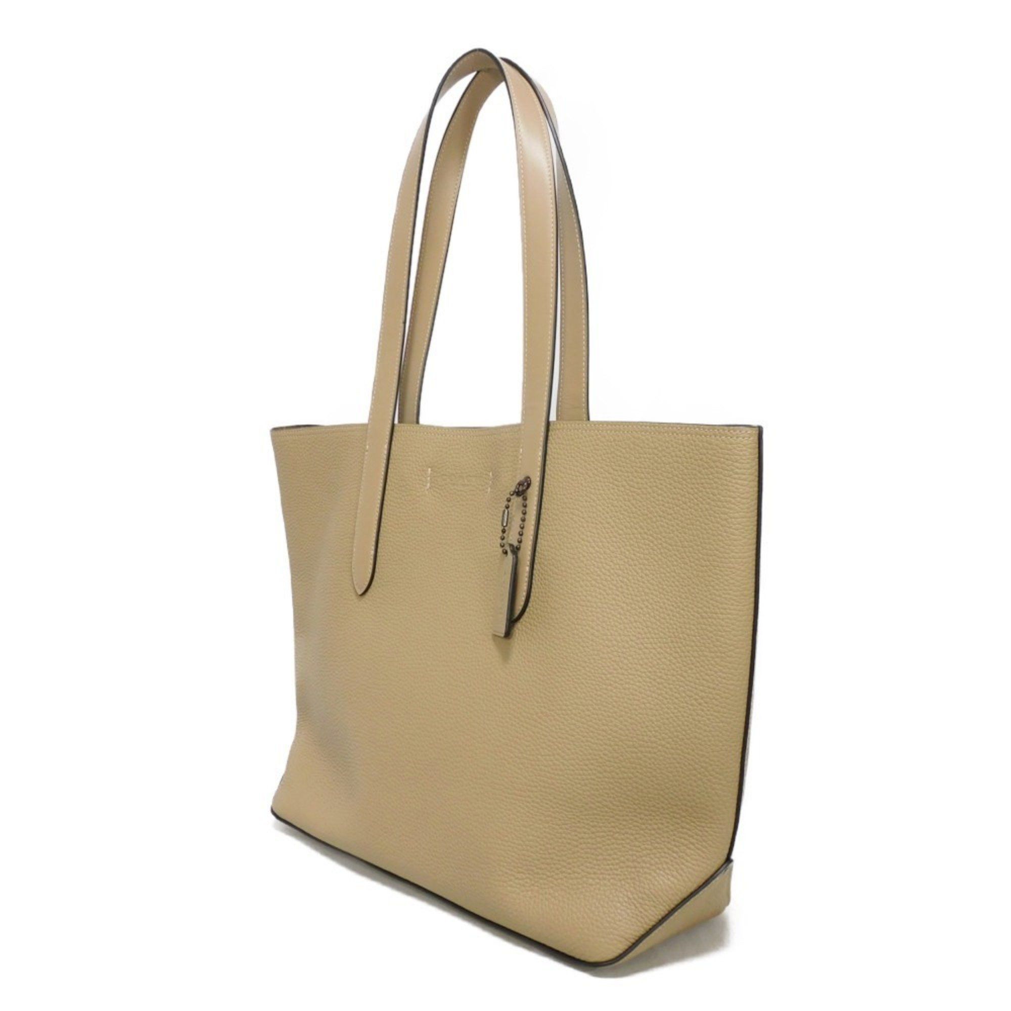Coach Coach Tote Bag Gotham 34 San Barona Refined Calf Greige Shoulder Embossed Macadamia C0240 Men's Size ONE SIZE - 2 Thumbnail