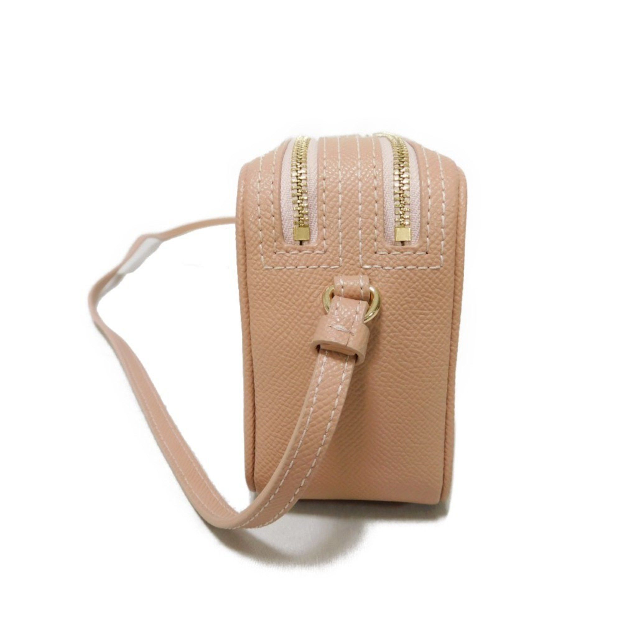 Furla Shoulder Bag Lily XL Crossbody Pouch W Zip Pink Beige Metal Moonstone EK27LIL Women's